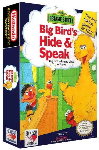 jeu Sesame Street - Big Bird's Hide & Speak